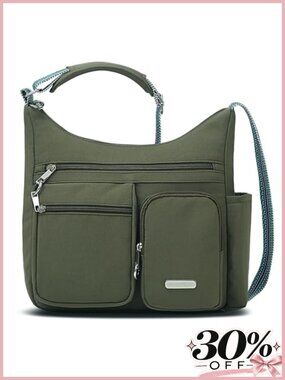Waterproof Nylon Anti-Theft Crossbody Bag RFID Travel Purse